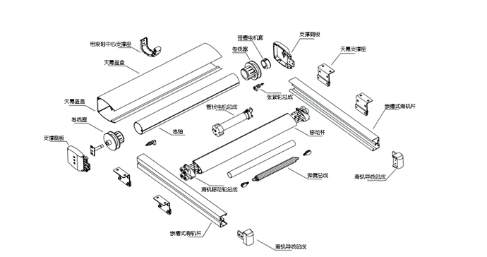 濟南電動窗簾