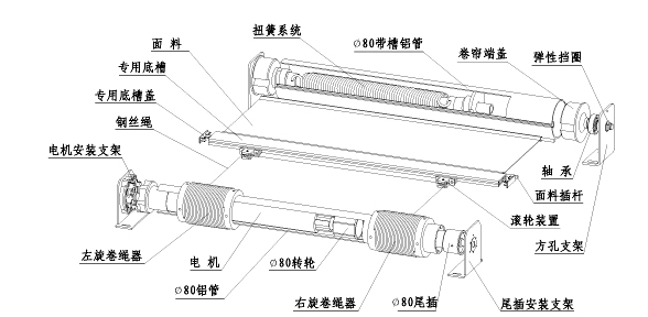 濟南FSS天棚簾